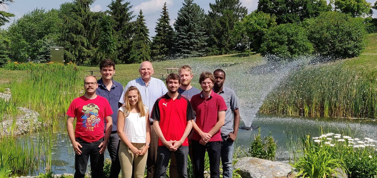 Le groupe durant l'été 2019