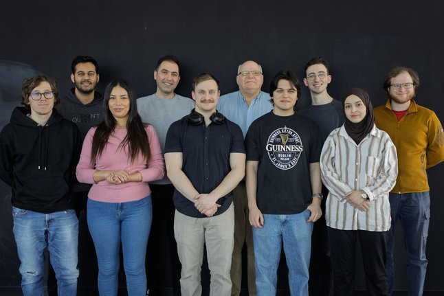 Le groupe durant l'hiver 2026