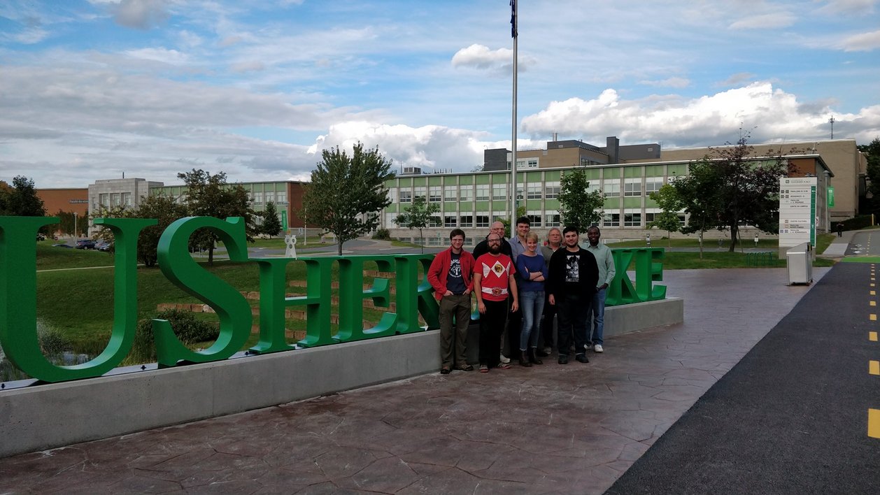 Le groupe durant l'été 2019